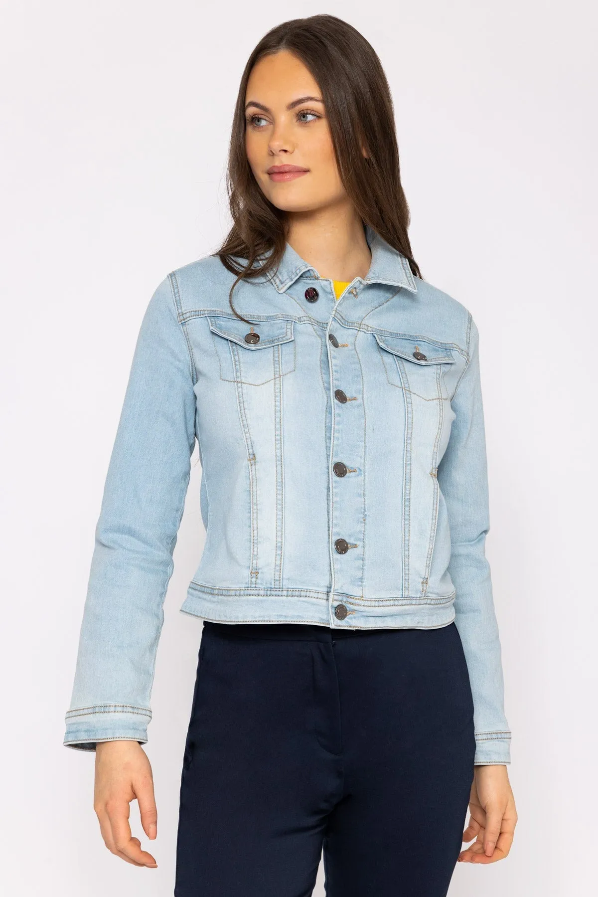 Denim Jacket in Light Blue