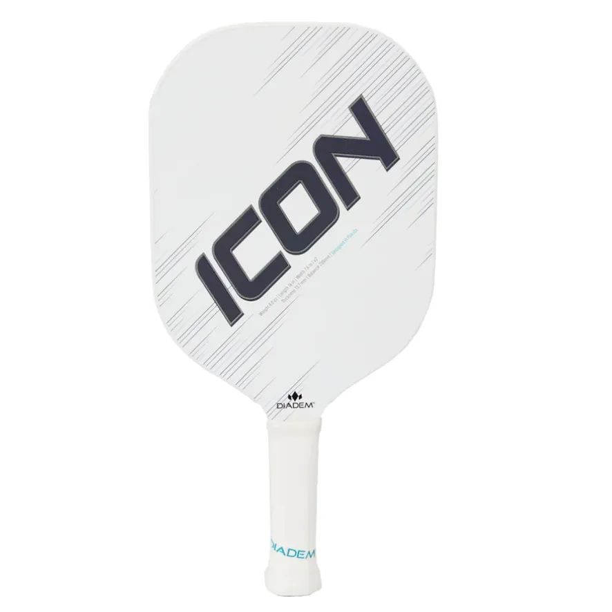 Diadem Icon V2 White Pickleball Paddle