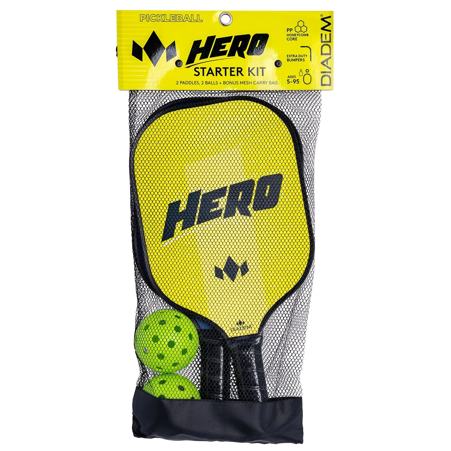 Diadem Pickleball Paddle - Hero Starter Kit Paddles