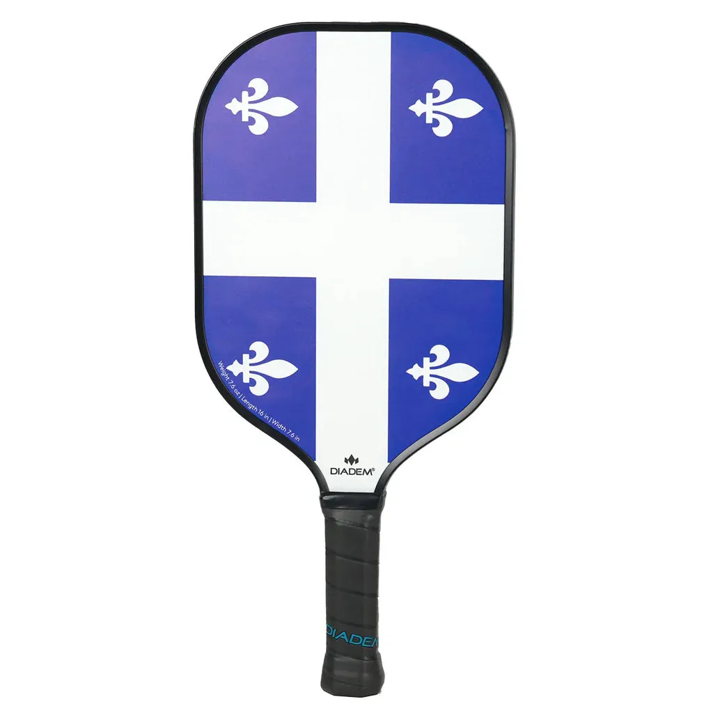 Diadem Riptide Quebec Flag Pickleball Paddle