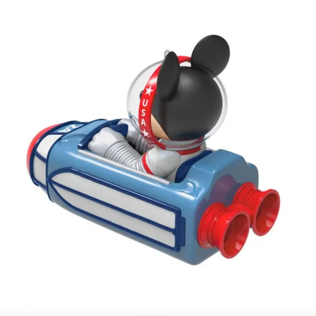 Disney Space Mountain Clear for Launch Ornament