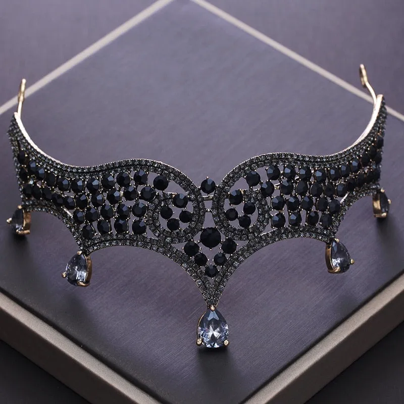 Elegant Classic Black Diadem