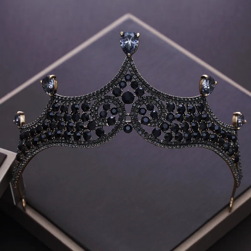 Elegant Classic Black Diadem