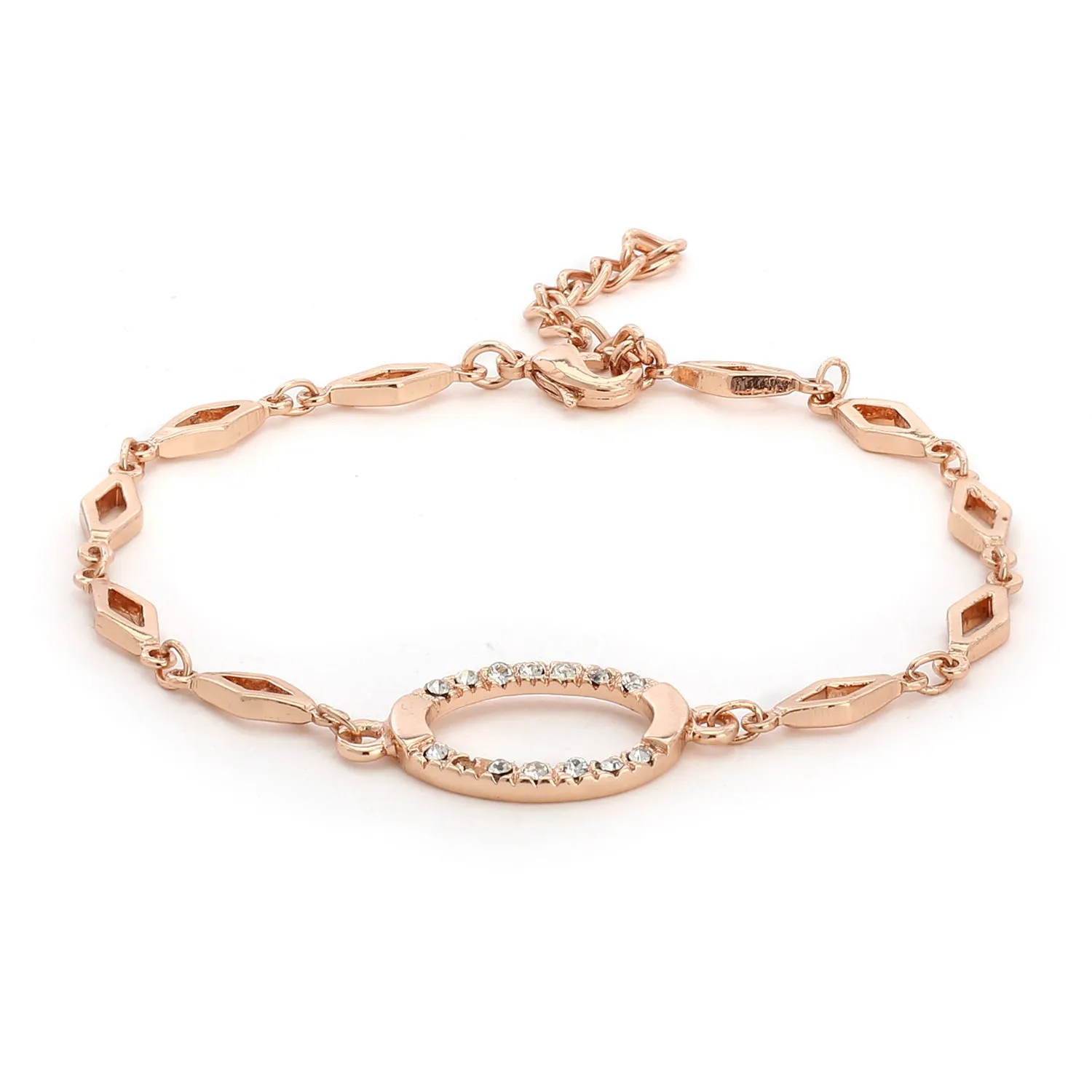 ESTELE Opal Rose Gold Bracelet Using Austrian Crystals