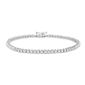 Everyday Diamonds Collection 1.00ct Diamond Tennis Bracelet | 9K White Gold