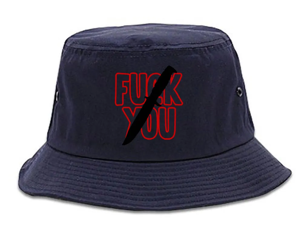 F You Knife Mens Bucket Hat