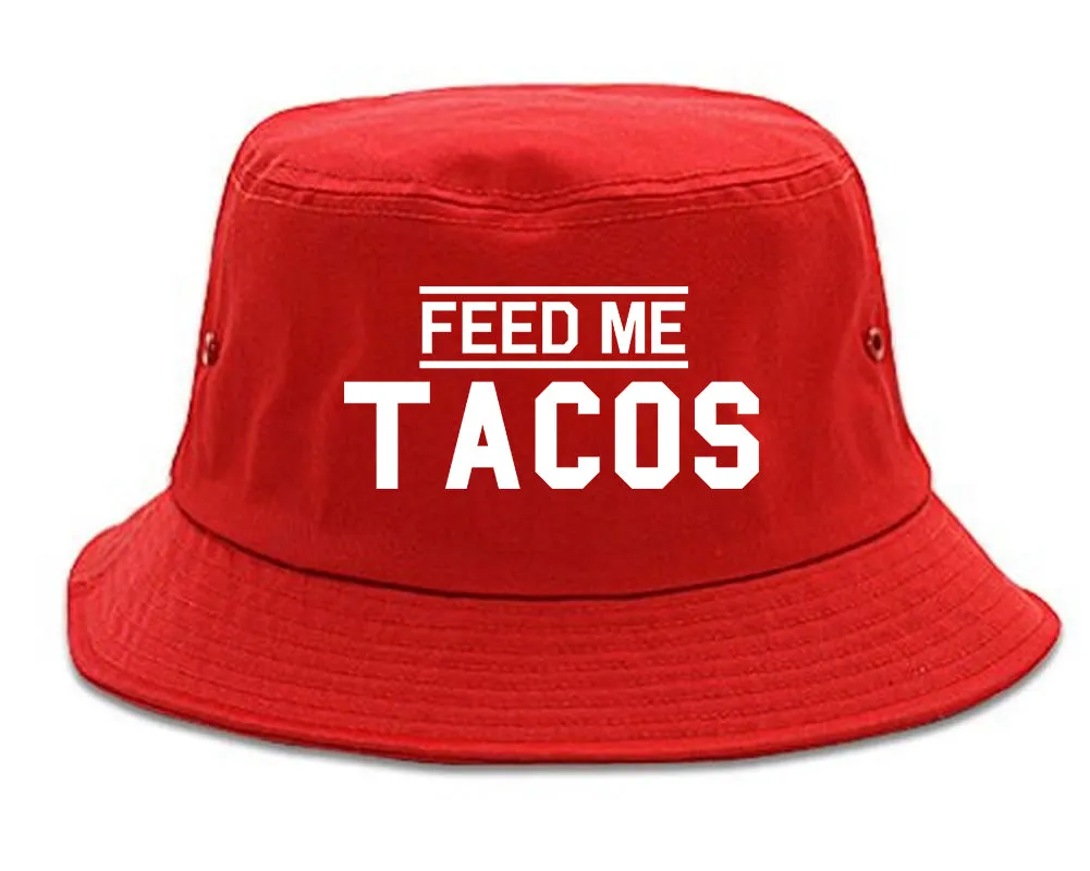 Feed Me Tacos Mens Bucket Hat