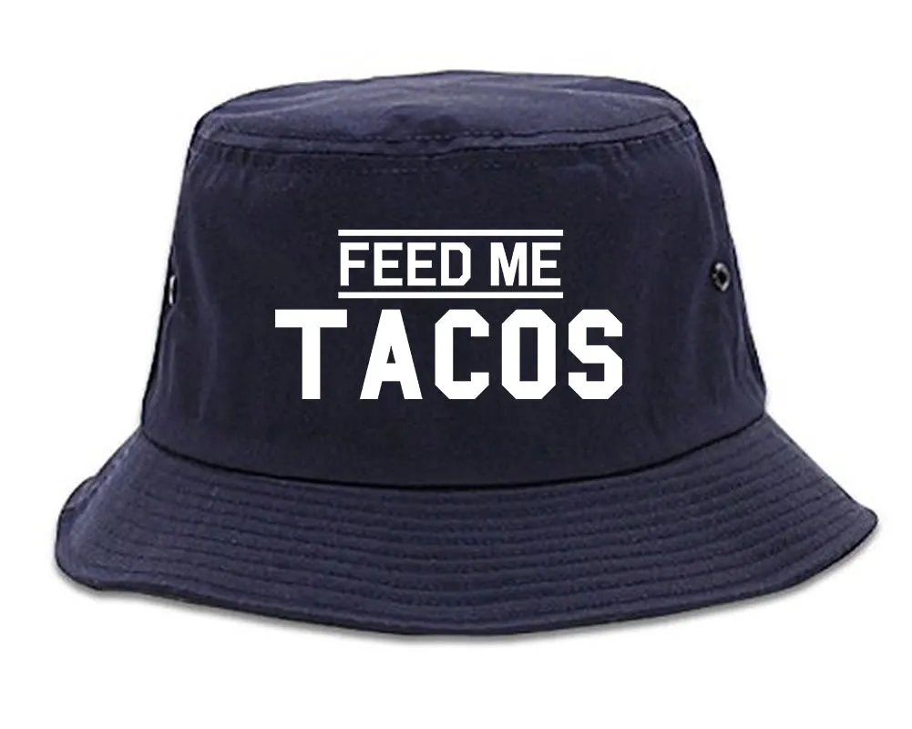 Feed Me Tacos Mens Bucket Hat