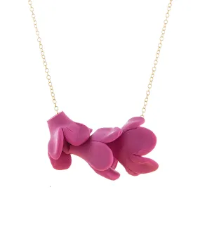 Floating Pink Lokelani Necklace