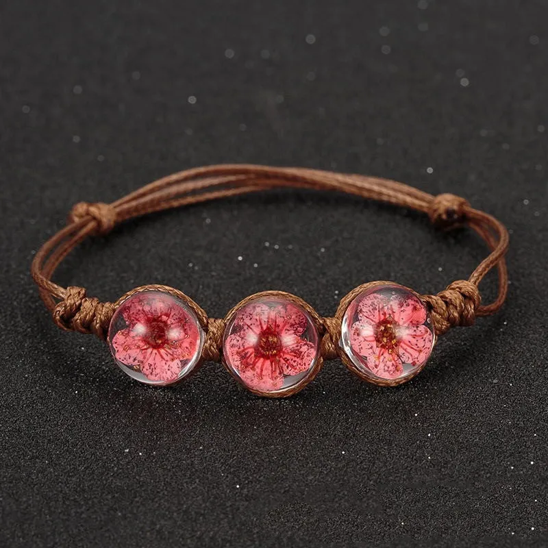 Flower Time Gemstone Bracelet