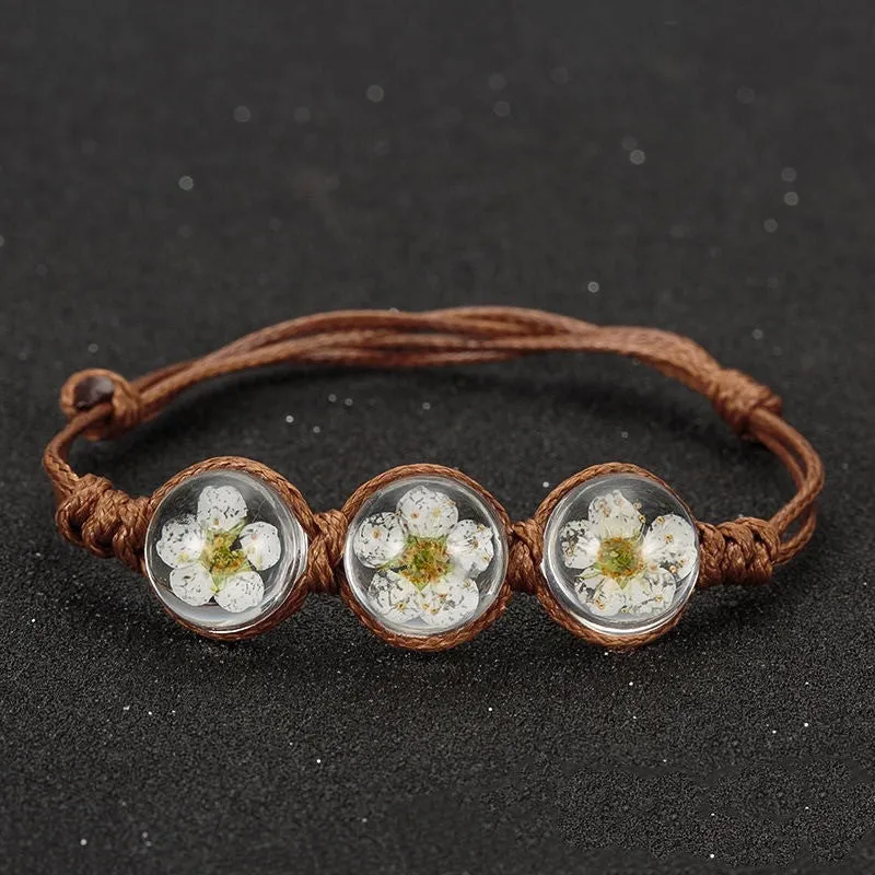 Flower Time Gemstone Bracelet