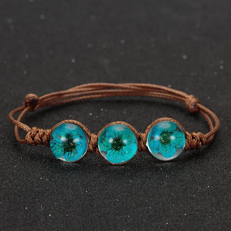 Flower Time Gemstone Bracelet