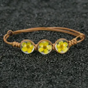 Flower Time Gemstone Bracelet