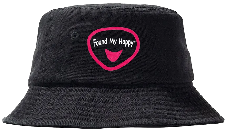 Found My Happy - ACE Embroidered Bucket Hat