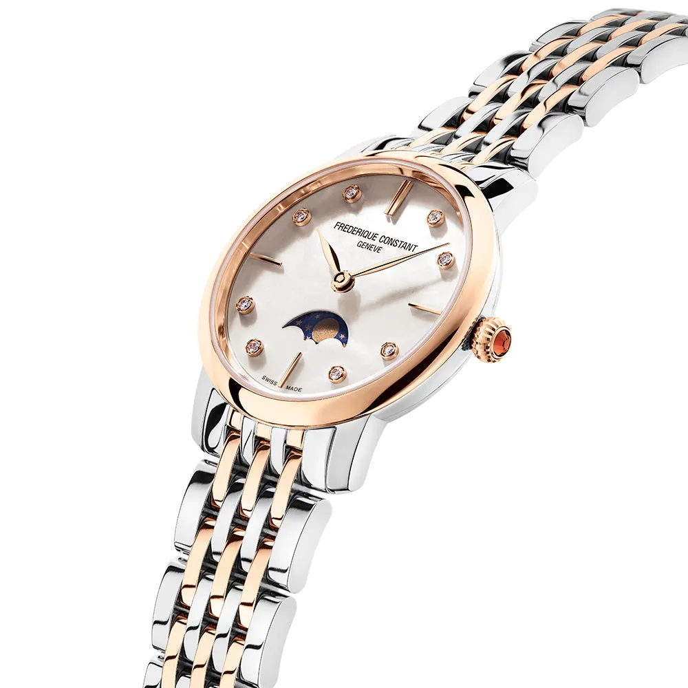 Frederique Constant FC-206MPWD1S2B Slimline Moonphase