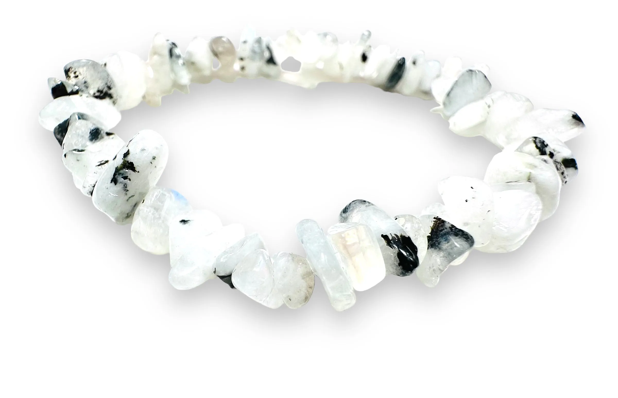 Gemstone Chip Stretch Bracelet