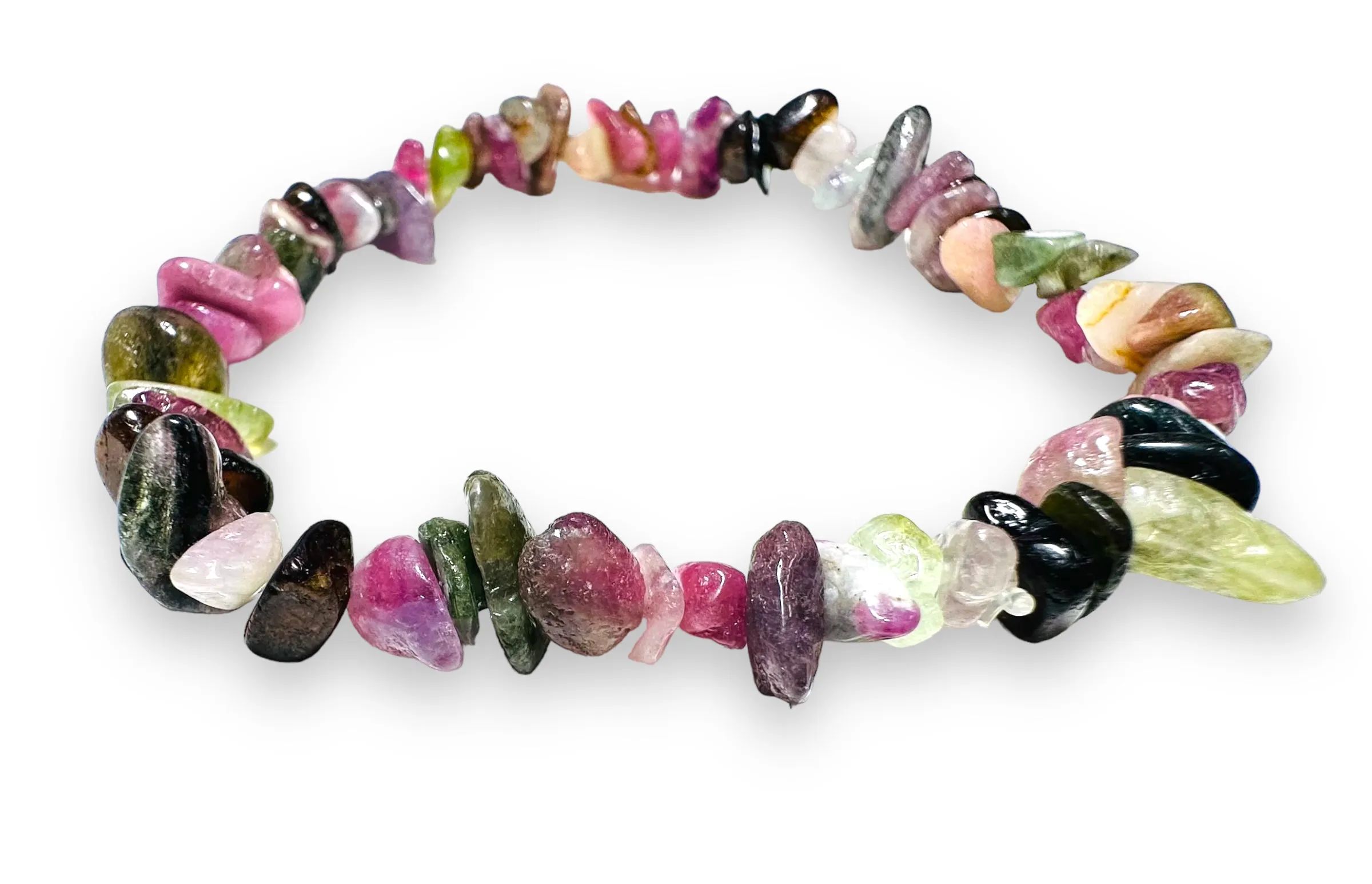 Gemstone Chip Stretch Bracelet