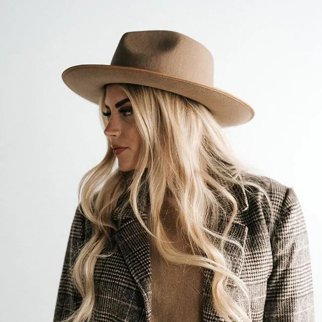 GIGI PIP | Monroe Rancher Brown Felt Hat