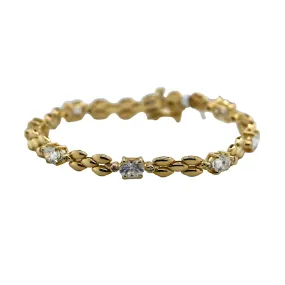 Gold and Diamond Bracelet