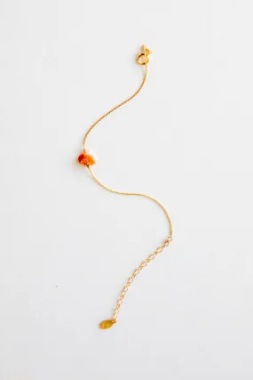 Gold Sunstone Itty Bitty Bracelet