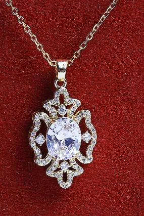 Gorgeous Sparkling Zircon Stones Necklace - Fluffy