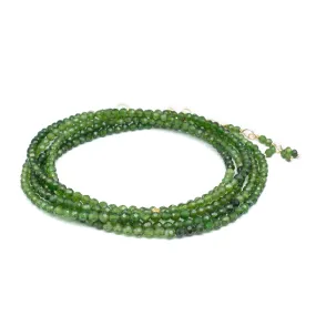 Green Tourmaline Wrap Bracelet - Necklace