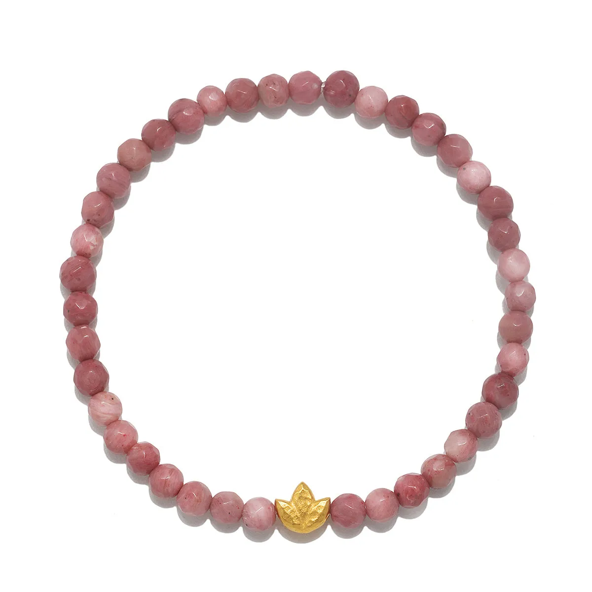 Healing Journey Rhodonite Stretch Bracelet