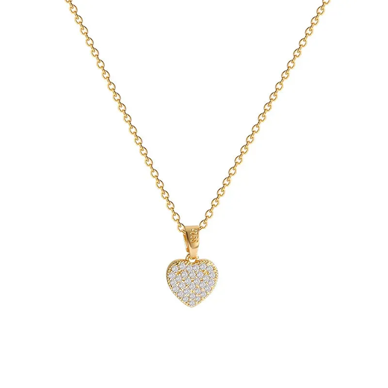 Heart Diamond Necklace