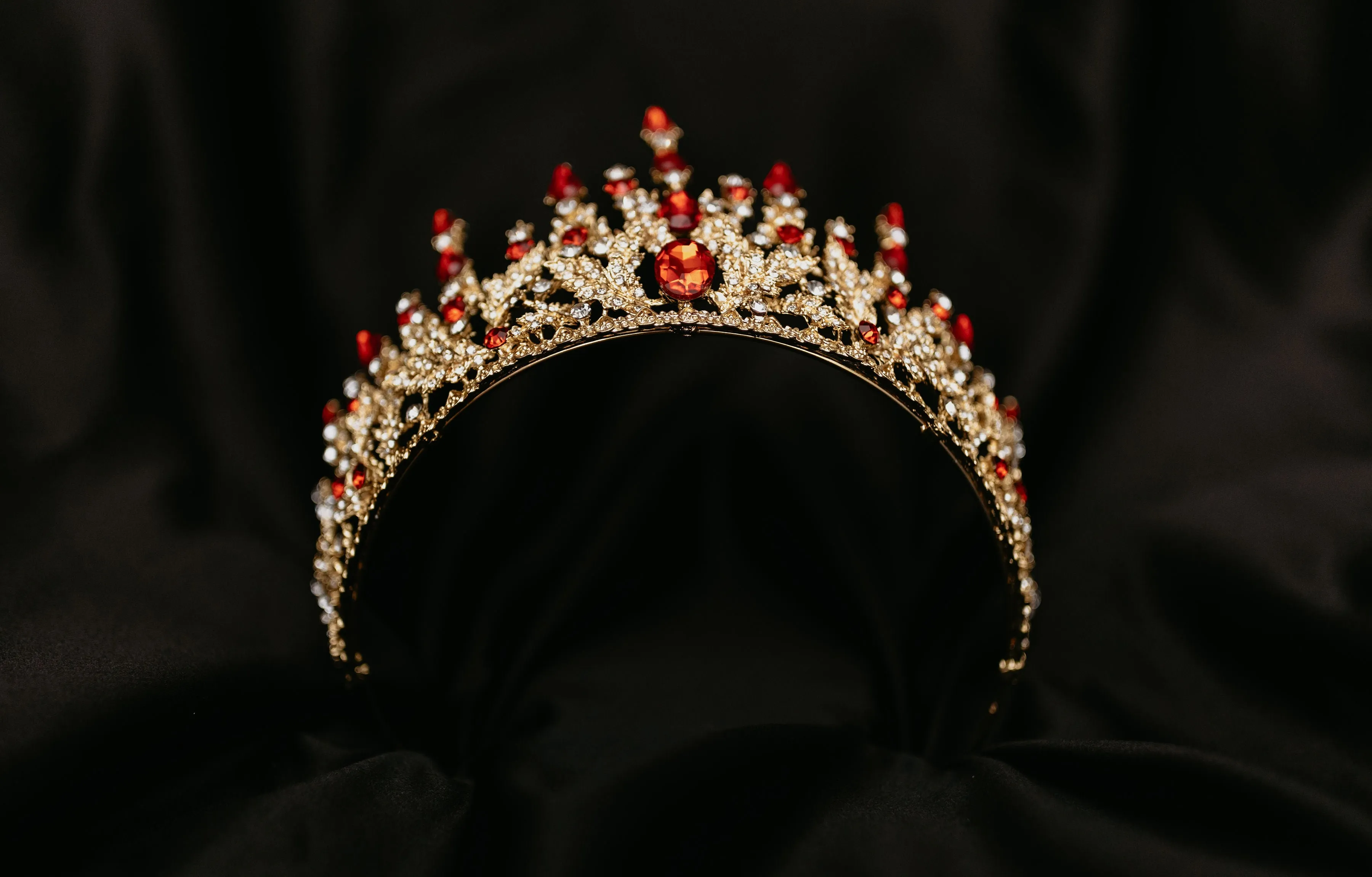 Helena's Tiara in Red