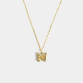 Holly Butterfly Necklace