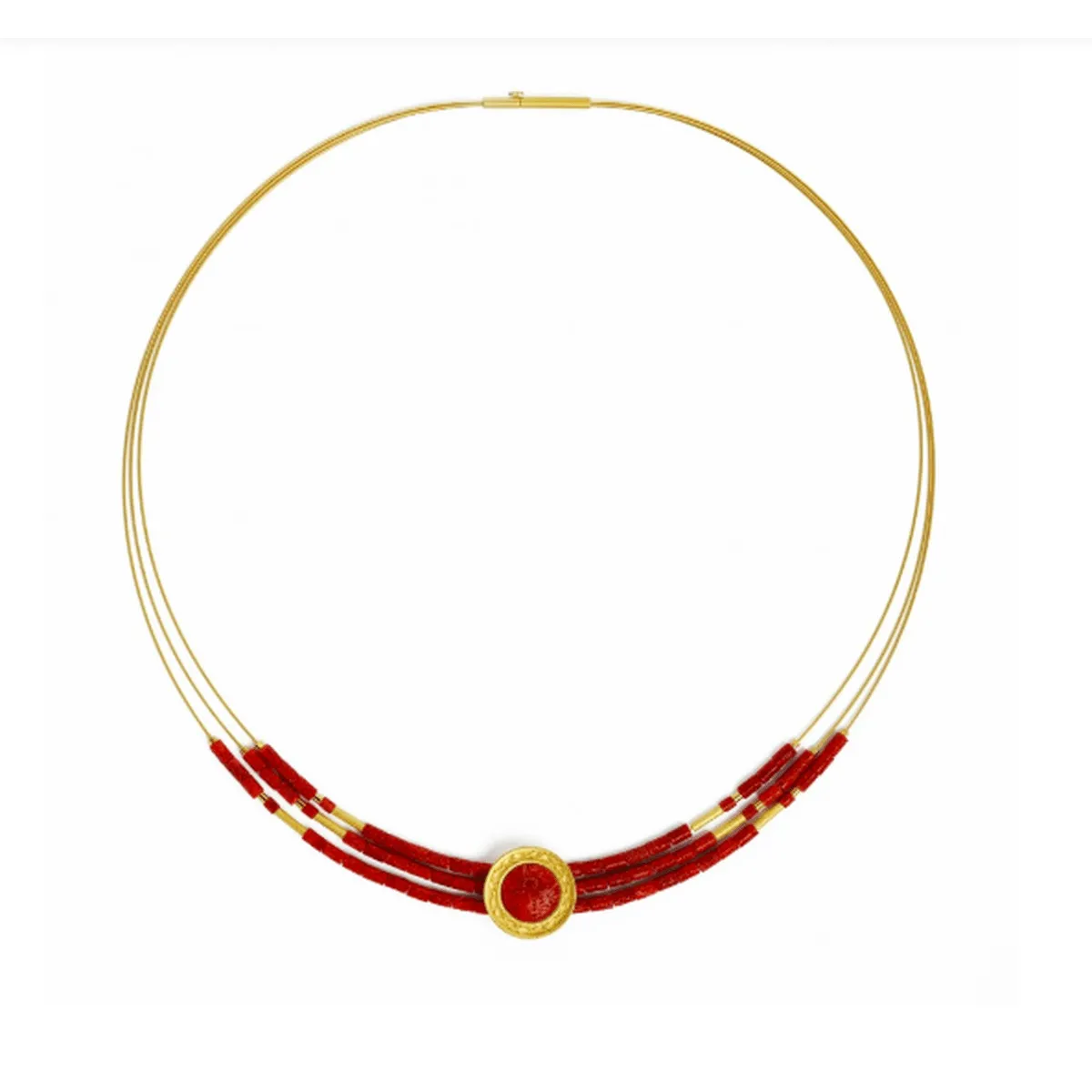 Infenas Red Coral Necklace - 84918296