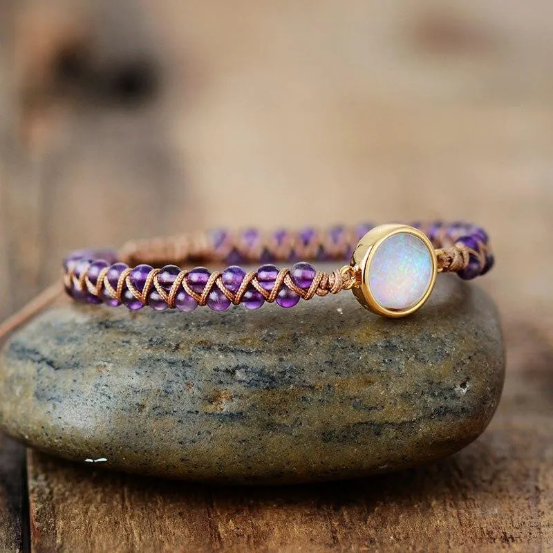 Intense Amethyst Healing Bracelet