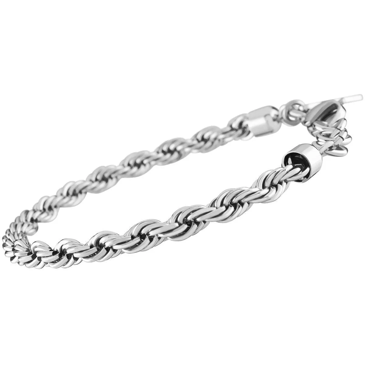 Invicta Men's Bracelet - Elements Silver Tone Stainless Steel Lobster Clasp | 33973