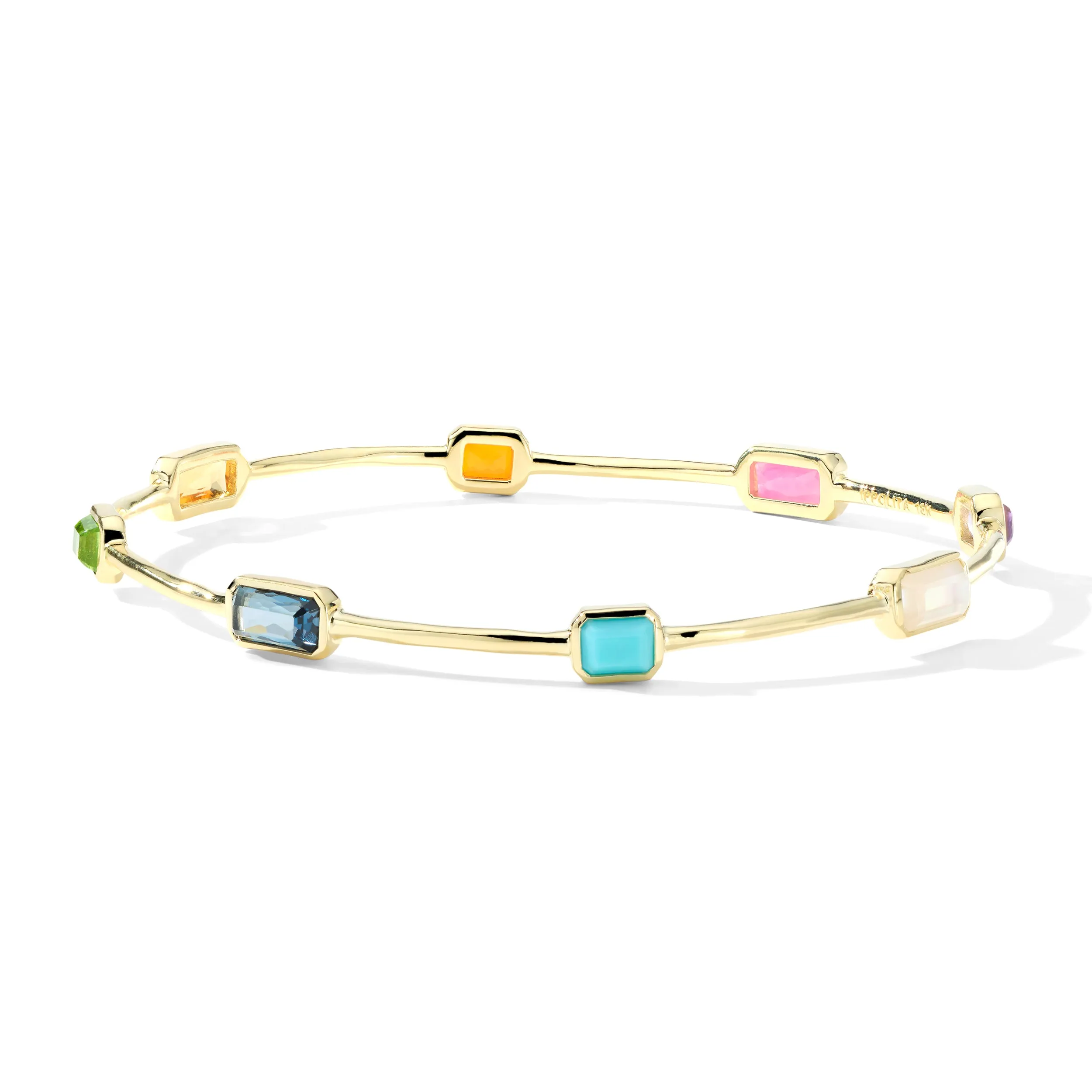 IPPOLITA Rock Candy 8 Octagon Bangle in Summer Rainbow