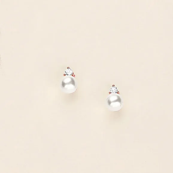 Jennifer Pearl Stud Earrings