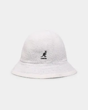 Kangol Flip It Reverse Casual Bucket Hat White/Black