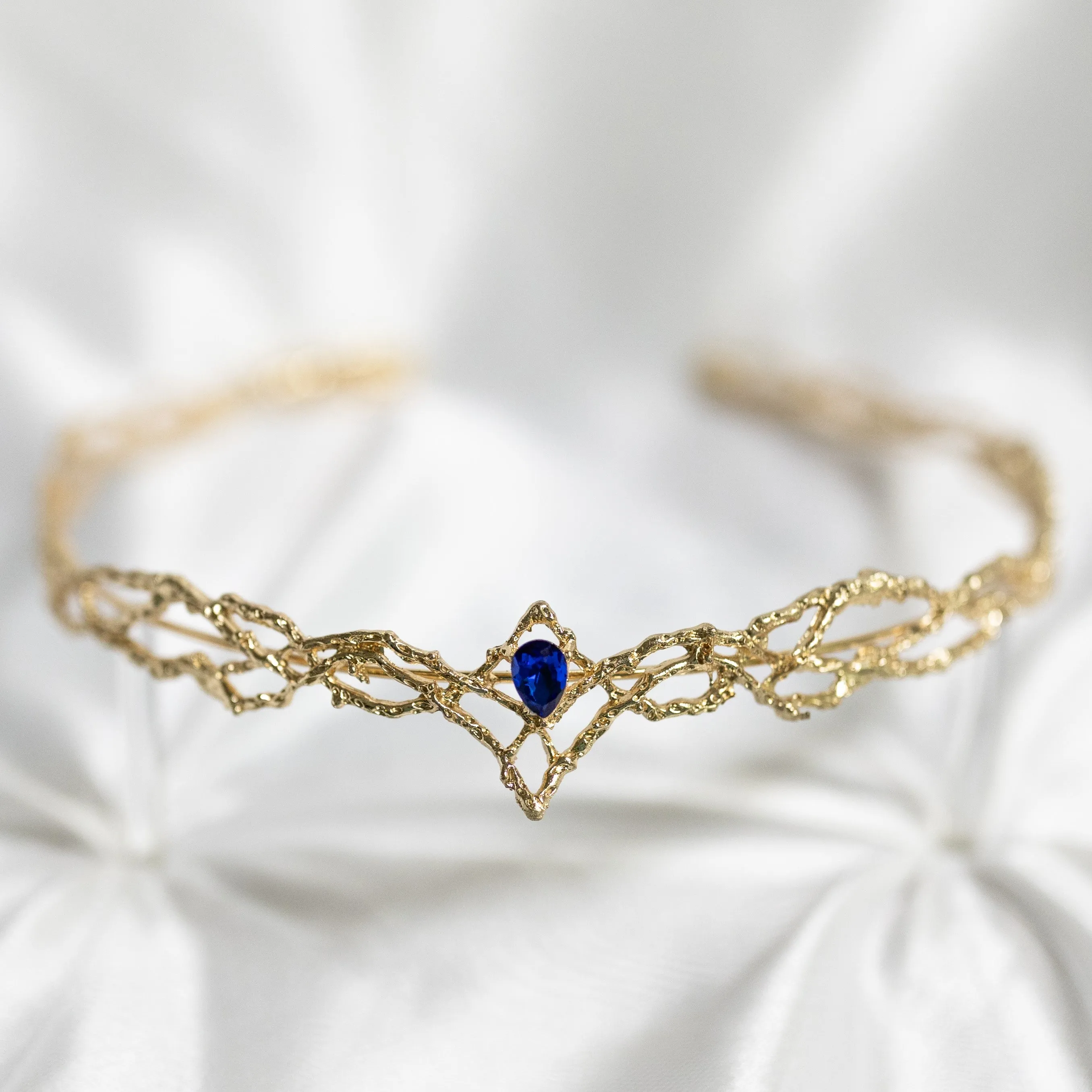 King’s Crown in Gold & Royal Blue