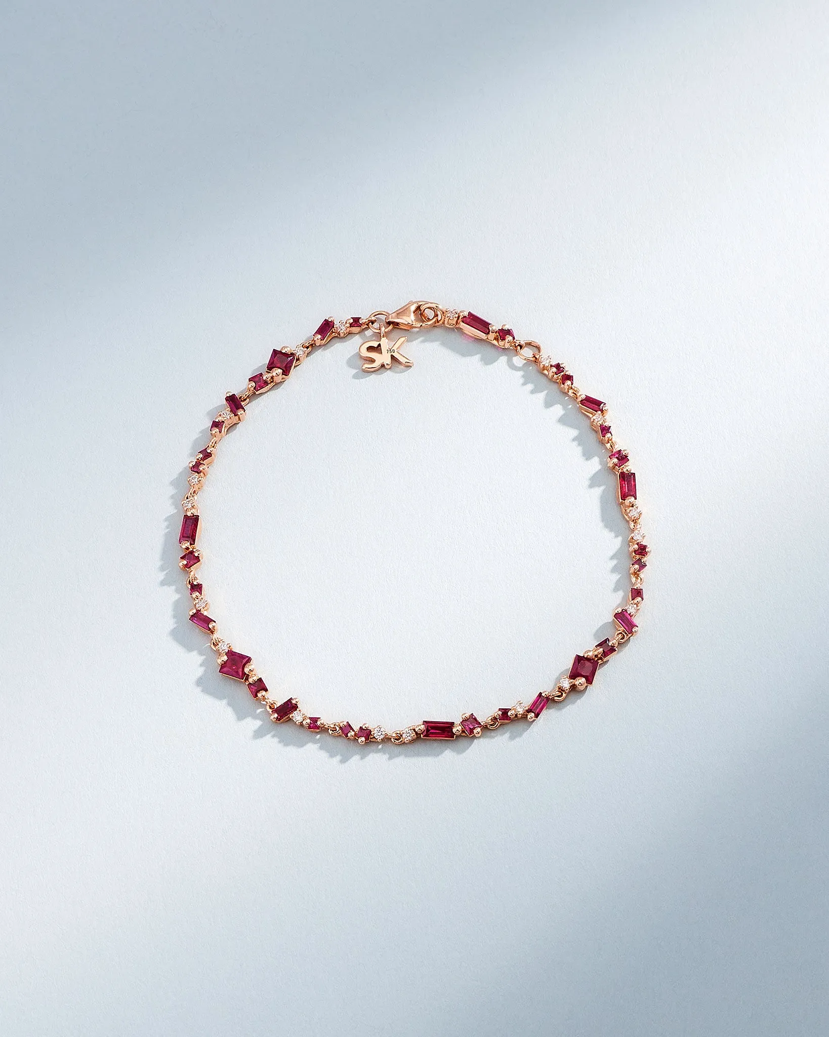 La Fantaisie Star Dust Ruby Bracelet