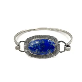 Lapis Latch Bracelet