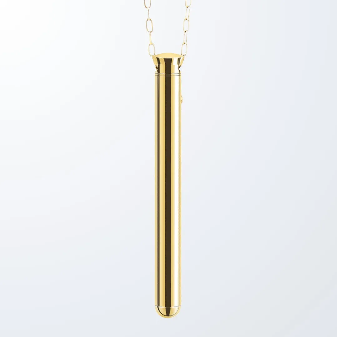 Le Wand Vibrating Necklace - Gold