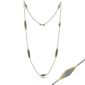 Lika Behar Labradorite Station "Kara" Necklace