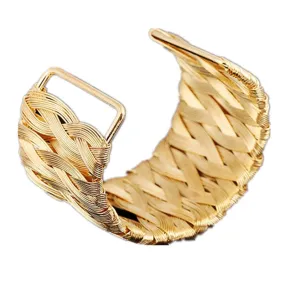 Luxurious Vienna Verve Alloy Bracelet - Elegant Designer Jewelry Piece