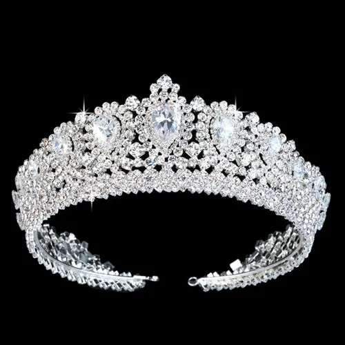 Luxury Handmade Wedding Diadem Tiaras Crown