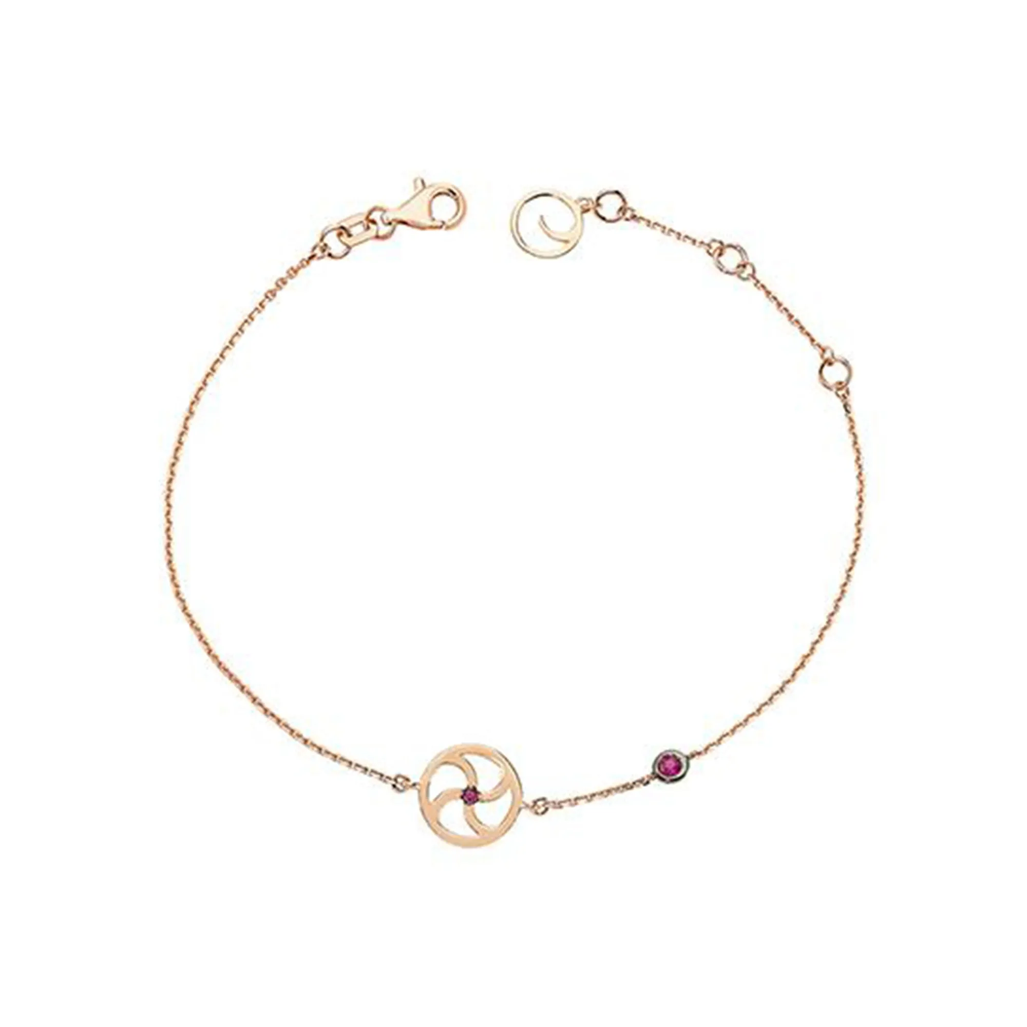 MANJI GOLD RUBY BRACELET