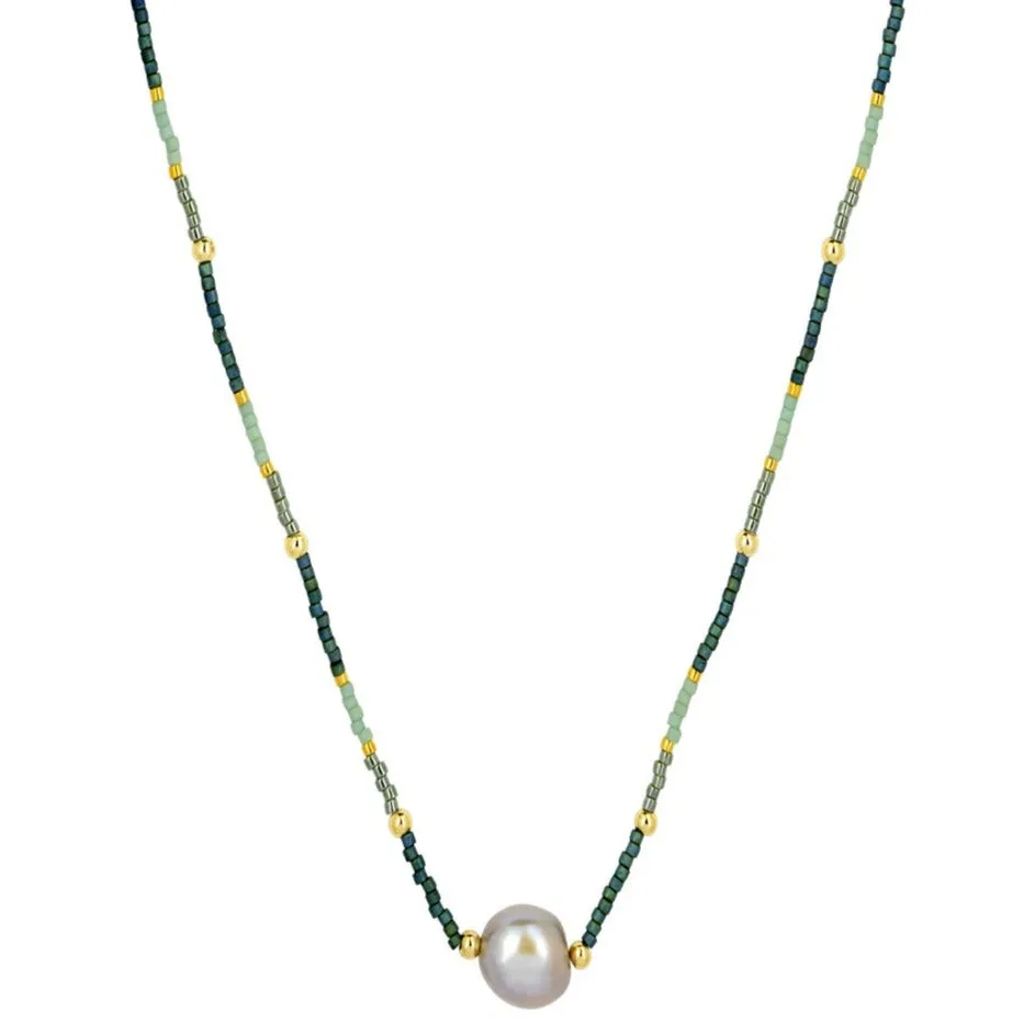 Marais Teal Choker