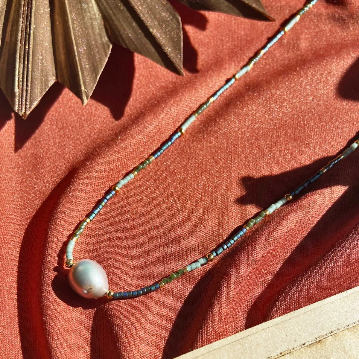 Marais Teal Choker