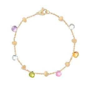 Marco Bicego Paradise Color Gemstone Yellow Gold Bracelet BB765