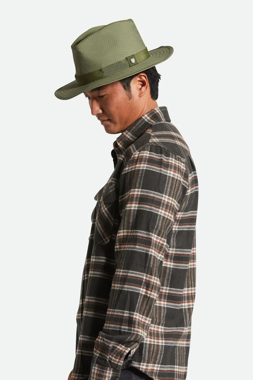 Messer Coolmax Fedora - Olive Surplus