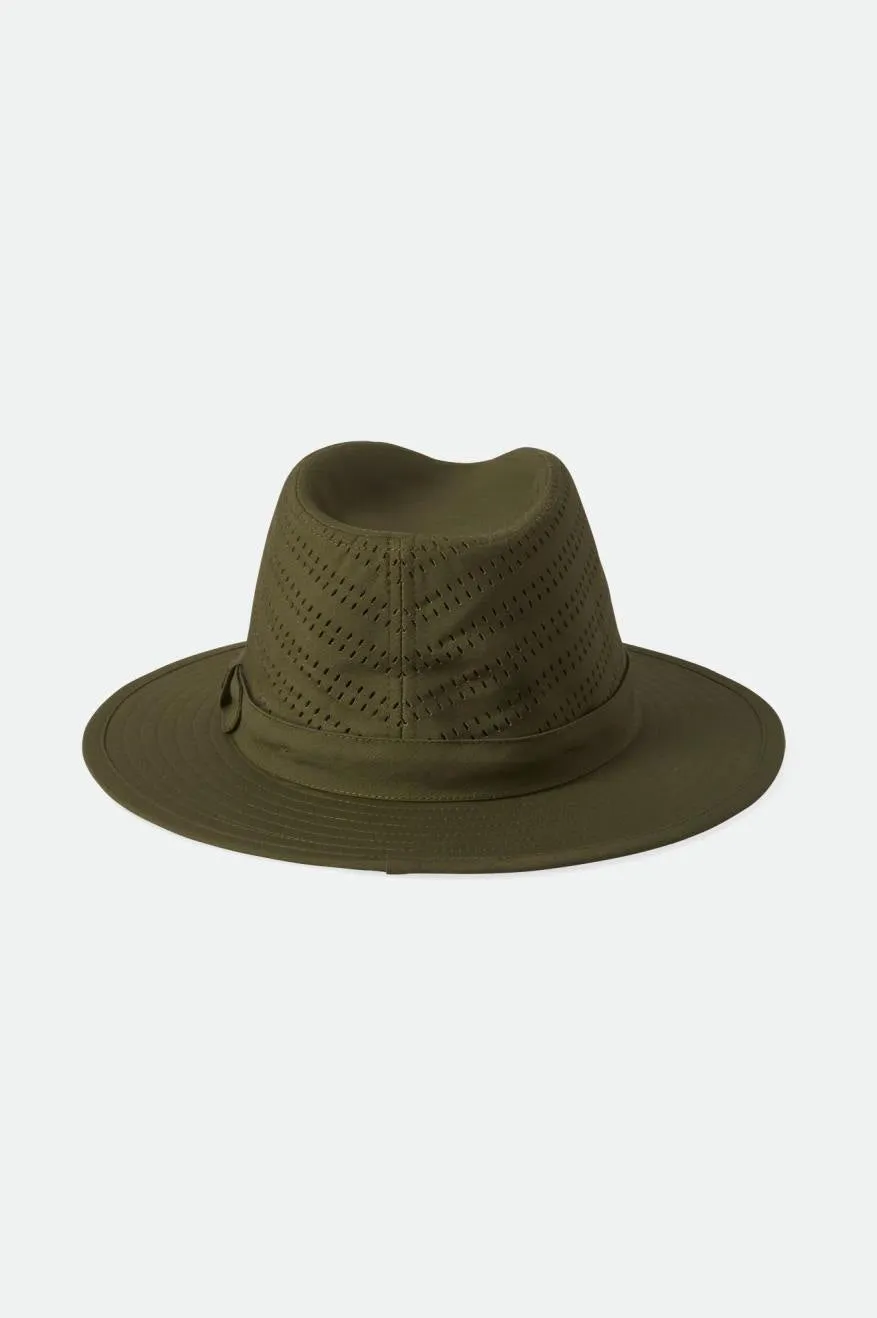 Messer Coolmax Fedora - Olive Surplus