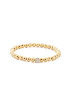 Mini Single Crystal Stretch Bracelet - BFN33BGWO